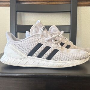 Adidas Mesh Sneakers in White and Black